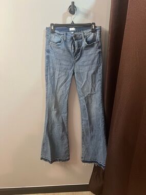 Sneak Peek Light Blue Flare Jeans